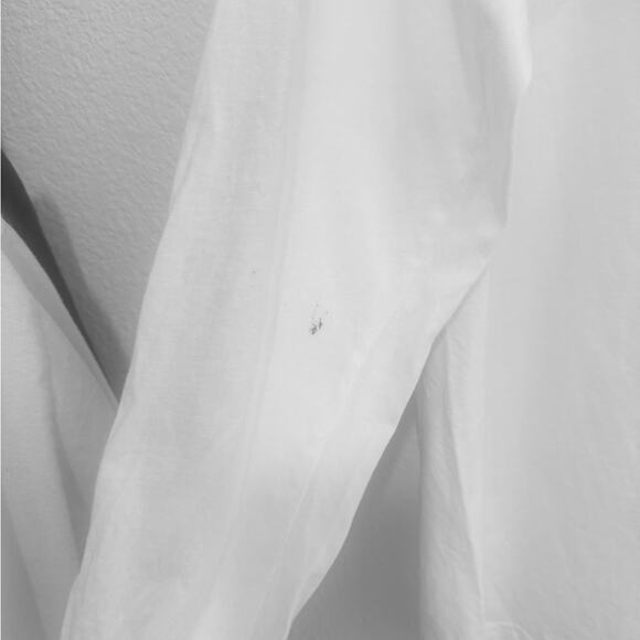 PINK Victoria's Secret Black and White Long Sleeve Tee size large - Picture 5 of 5